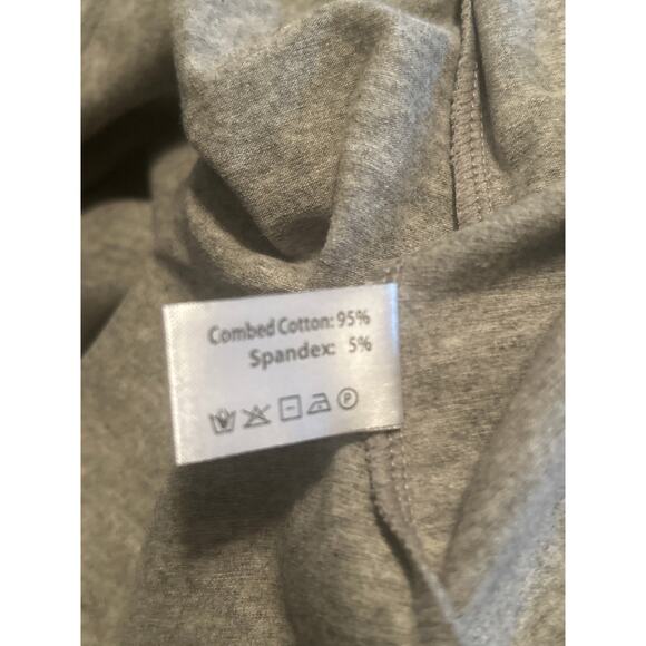 NWT Suiek Gray Nursing Cami Adjustable Straps Cotton/Spandex Size XL - Picture 4 of 6